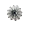Viz Glass Silver Mist, Small: Bubble Blast Wall Art (Item# 6310SIR)