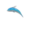 Viz Glass 7652SIR Dolphin Wall Art