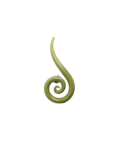Viz Glass 8055SIR Fern Swirls Wall Décor - Natural Elegance - Small