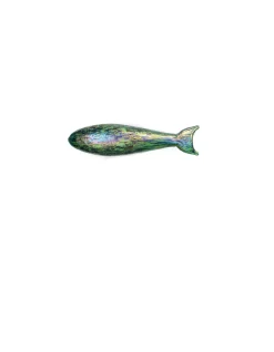 Viz Glass 7641SIR Fish Wall Art
