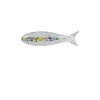Viz Glass 7645SIR Fish Wall Art