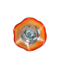 Viz Glass Sun-Kissed Ocean, Small: Nebula Wall Art (Item 7007SIR)