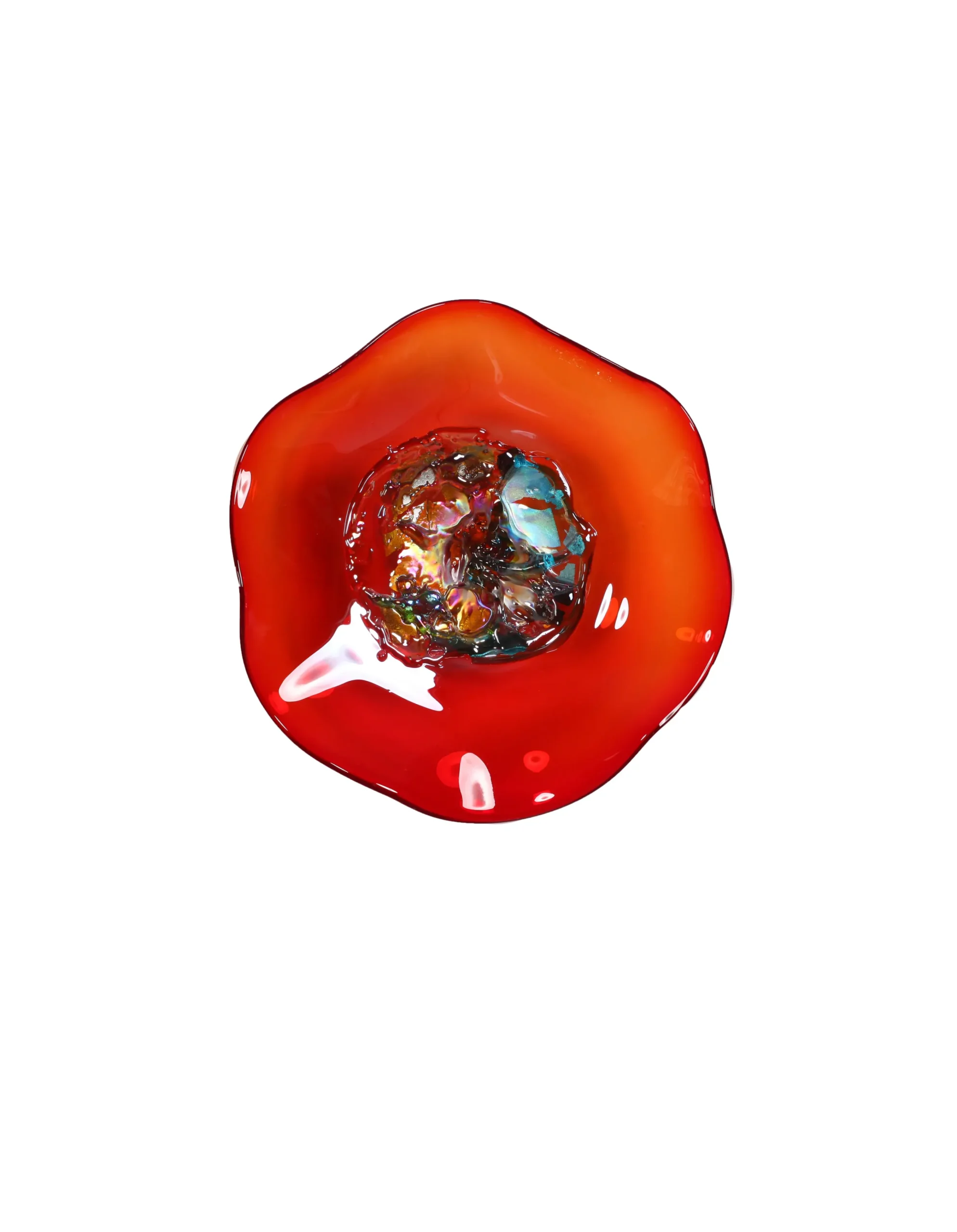 Viz Glass Sunset Blaze, Small: Jewel Wall Art (Item# 7602SIR)