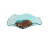 Viz Glass Tranquil Shore - Handblown Art Glass Platter (Item #7603TB)