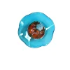 Viz Glass Tranquil Shore: Jewel Wall Art (Item# 7603SIR)