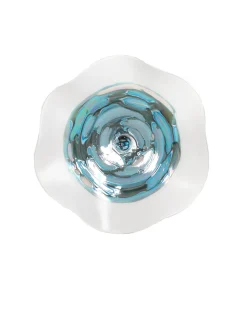 Viz Glass Winter's Embrace Large: Nebula Wall Art (Item 7006BIR)
